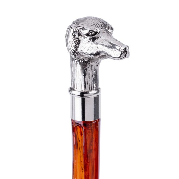 FootFitter 21" Long Shoe Horn - Nickel Plated Handle, Tortoiseshell