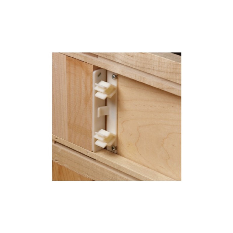 Tenn-Tex False Front Clips for Kitchen Cabinets or Sink Drawers