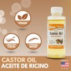 Aceite de ricino Aceite de Ricino fabricado en Estados Unidos