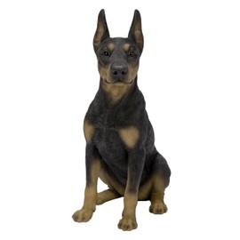 Vivid Arts Dobermann-Pinscher – Gartendekoration für drinnen und draußen