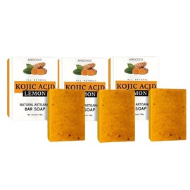 Comfort Skincare Turmeric & Kojic Acid Soap Set - Brightening Soaps & Oils for Radiant Glow - Moisturizing & Hydrating Body Wash & Facial essential - 100g Tablets - Daily Skin Care Routine:_3*soap