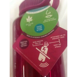 Manna Tritan 34 oz. XL Bottle in Merlot