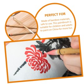 Operitacx 5 Sätze Abwaschbare Marker Breit Multifunktionspinsel Farbmarker Farbmalerei Farbige Markierungen Praktischer Kunstpinsel Punkt Farbige Stifte Farbmarkierungen Bambus 2 Stücke * 5