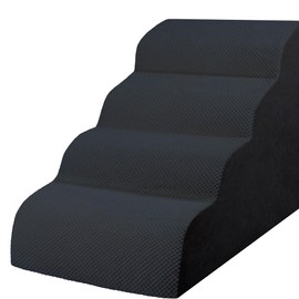 Dog Stairs for Small Dogs, High Density Foam Dog Steps, Extra Wide Non-Slip Pet Ramp for High Beds Or Couch, Soft Doggie Ladder for Dogs Injured, Older Pets, Small Cats