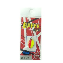 ROB LURE Babel GT3 No.09 Straight Flush Spoon 0.1 oz (2.6 g)