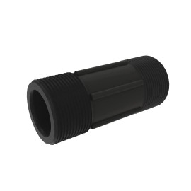 Banjo NEW Banjo 1-1/4" MNPT x 4" TBE Polypropylene Pipe Nipple Sch 80 - PMNIP125-4