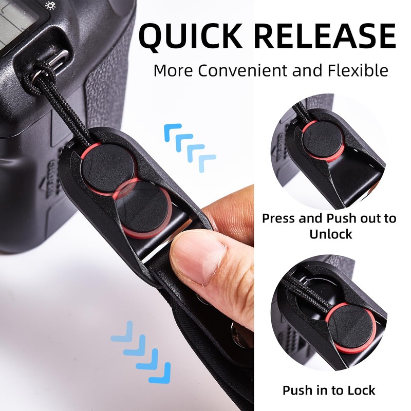 Camera Strap, Camera Wrist Strap, Camera Strap Quick Release, Camera