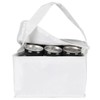Thermal Insulated Portable Cool Canvas Stripe Lunch Picnic Totes Carry