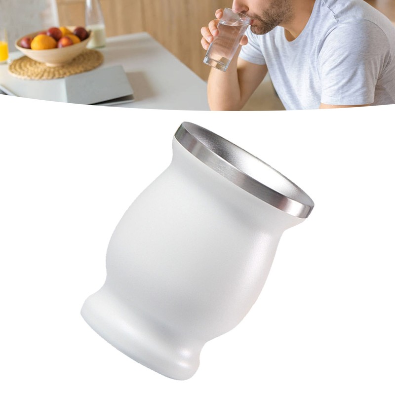 8oz 304 Stainless Steel Gourd Cup Double Layers Vacuum Insulation