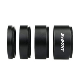 Svbony Extension Tube Adapter 2 Inch, T2 Metal Teleconverter to Extend Focal Length, Telescopic Accessories Photo Adapter for Astronomy and Astrophotography (M48 60 mm)