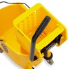 Dryser Commercial Mop Bucket with Side Press Wringer, 26 Quart,
