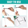 10Pcs Elastic Lanyard Tether, Silicone Pen Leash, Pen Lanyard Retractable,