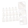 SAFIGLE 15Pcs Refillable Empty Lotion Pouches for Travel Lightweight Suction