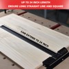 GOINGMAKE Woodworking T-Square 24 Inch Aluminum Alloy T Square Ruler