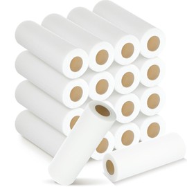 Nuenen 18 Pcs 9 Inch Foam Paint Roller, High Density Foam Paint Roller Covers Paint Roller for Painting Walls Doors Houses Cabinets Ceilings Furniture Smooth Even Finishes, White