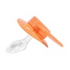 Landofgenie Adult Size Dummy Large Teat Shield Dummy Orange