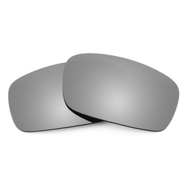 Revant Replacement Lenses for Oakley Crankshaft sunglasses, UV Protection, Anti-Scratch and Impact Resistant, Polarized Titanium Mirrorshield