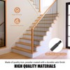 30 Pack 44'' Wrought Iron Balusters, Hollow Straight Bar Metal