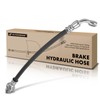 A-Premium Rear Driver Outer Brake Hydraulic Hose Compatible with Select