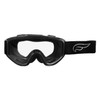 Fulmer 600 Ignite Goggle, Black Frame With Clear Lens