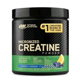 Optimum Nutrition Micronized Creatine Powder, Blueberry Lemonade 12.69 OZ/360G