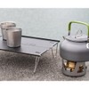 Mini Copper Spirit Cooker Portable Camping Stove with Aluminum Stand