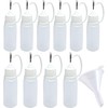 Malonda Needle Bottles Set of 10 with Wax [5ml/10ml/15ml/20ml/30ml/50ml/100ml/120ml] Scrapbooking