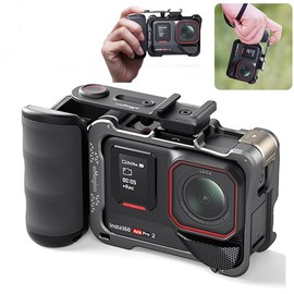 Honlyn Street Photography Handle for Insta360 Ace Pro 2/for DJI OSMO Action 5 PRO/4/3 for GoPro Hero 13 12 11 Hand Grip