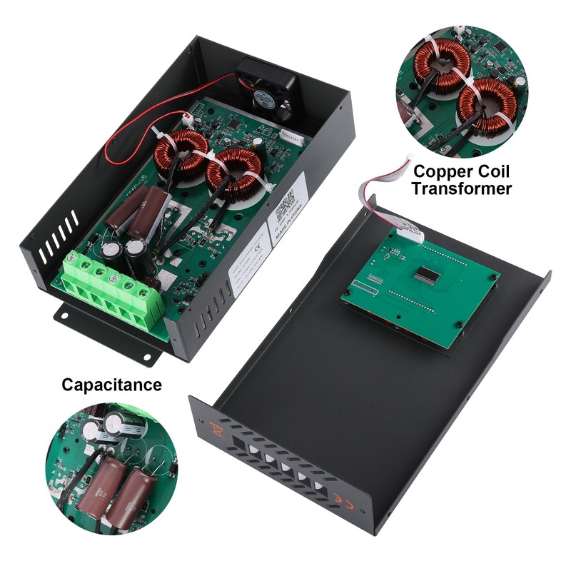 OOYCYOO Solar Charge Controller 40A 12V24V36V48V Auto Max 160V PV
