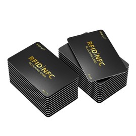 RFID Blocking Card for Wallets, Contactless NFC Credit Card ID Protection Safe Bank Cards Passport Entire Wallet Purse Shield Protector Blocker Guard Pack of 24