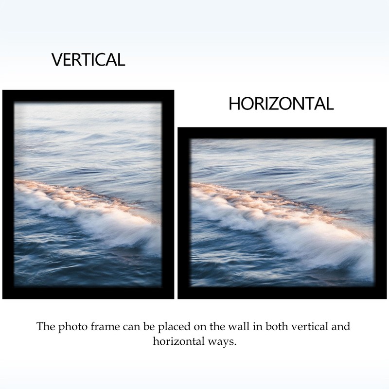 Fisnish 24x30 Poster Frame, Black 24 x 30 Frame for