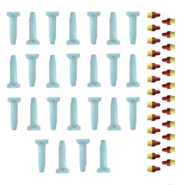 PetsTEK 25 Pack Waterproof Wire Splice Kit for Wire Break Repair in Electric In-Ground Dog Fence Systems