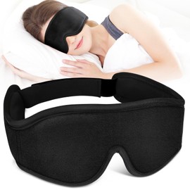 Sleep Mask, Soft 3D Eye Mask for Sleeping, Travel, Relax,Yoga, Meditation,Nice Sleep Gifts for Men Women Teens