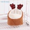 ABLAZEZAI Hamster Bed, Mini Small Animals Soft Warm Nest, Small