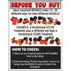 Horizon Magnet Treadmill Safety Key - Part # 082397 (by: