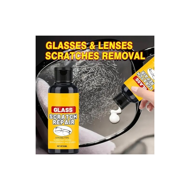 Quitador de Rayaduras para Gafas Protectora de Reparación Rápida para