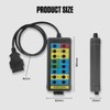 OBD2 Breakout Box Powerful OBDII Protocol Detector Communication/Power/Ground Detection Breakout