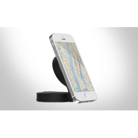 URGE Basics Suction Mount Universal Dashboard Windshield Car Mount for Smart Phones - Retail Packaging - Black