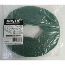 Rip-Tie Lite Wrap Strap W-75-MRL-GN 3/4"x75ft Reusable Cable Organizer     54-5