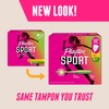 Playtex Sport Tampons Multipack (24ct Regular/24ct Super), Fragrance-Free - 48ct