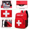 First Aid Backpack Emergency Medical Empty Waterproof Survival First Responder
