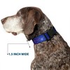 Buckle Down Plastic Clip Collar - Galaxy Blues/Purples - 1/2"