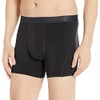 Tilley Men's Organic Boxer Brief, Black, Large
