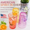 Bravario Royal Plastic Drinking Tumbler, Premium Quality Water Glasses, Dishwasher-Safe