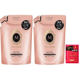 MACHEROISTURE Conditioner Refill (Moisturized) 12.8 fl oz (380 ml) x 2 Bonus Set [Bulk Purchase]