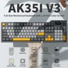 AK35I V3 Full Size RGB Gasket Mount Keyboard | 8000mAh