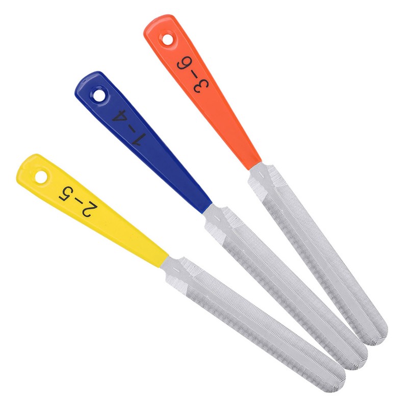 3PCS Guitar Nut File Nail Puller Repair Tool for Bass