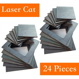 Welding Practice Kit, 24 PCS Premium Welding Coupons, 11 Gauge 3&2 Inch Square Steel Welding Plate For novice at welding. A36 Steel Plate Welding Practice Kit.