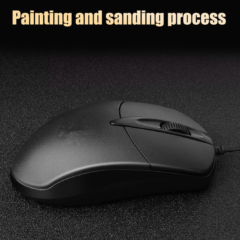 Heated Mouse Temperature Adjustable Timing 1600DPI USB Plug in Heat