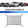 Titgoes 2 PCS Car Grille Protection Net, Portable High-density Radiator